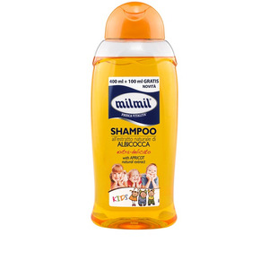 [Mil mil] Dầu gội Milmil Kids hương mơ -  Shampoo Milmil Kids Apricot,400ml