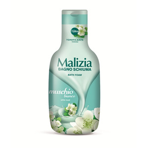 [Malizia] Sữa tắm xạ hương trắng - Bagno Schiuma Muschio Bianco - 1000ml
